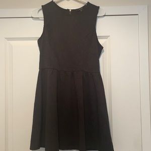 Black skater dress